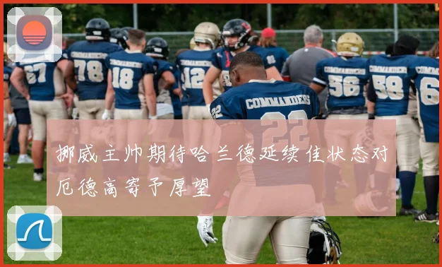 挪威主帅期待哈兰德延续佳状态对厄德高寄予厚望